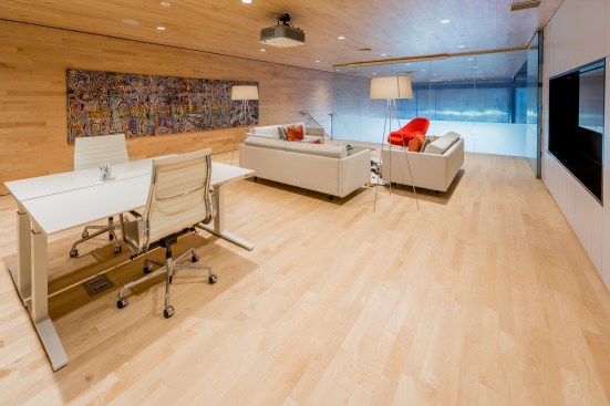 Entertainment area second floor