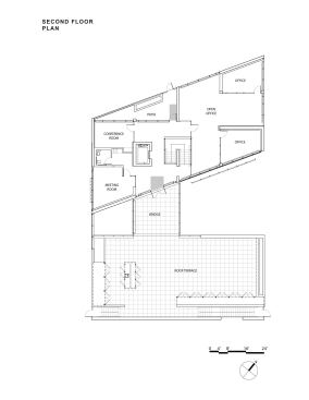 Mezzanine-level plan