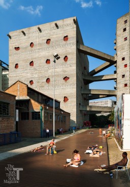 Lina Bo Bardi’s SESC Pompéia in São Paulo