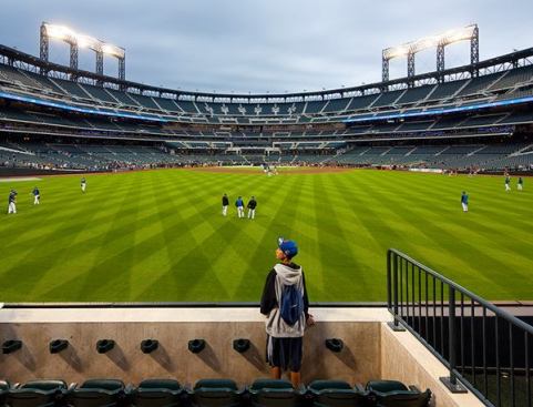 CitiField, Mets Baseball Stadium, New York, by Populous.