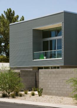 The complex is a series of condos in Phoenix.