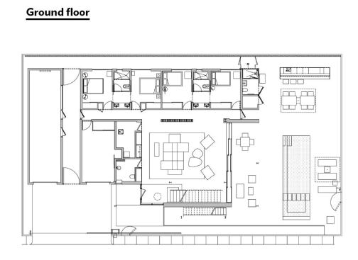 The ground floor plan.