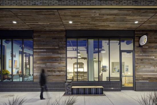 2013 AIA COTE Top Ten Plus Green Project: The Clock Shadow Building in Milwaukee, Wisc., designed by Continuum Architects + Planners.