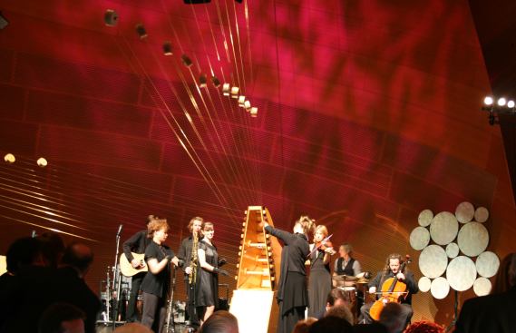 String Theory performing at the Walt Disney Concet Hall in March of 2011.