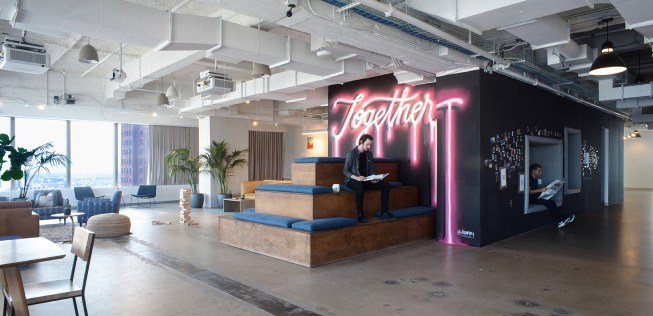 Town Hall Nooks and Tiered Seating