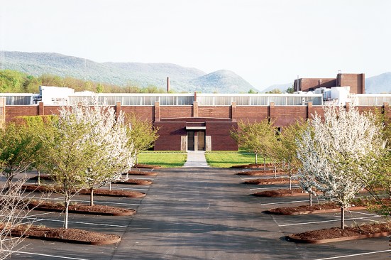Crabapple grove, parking and entry.