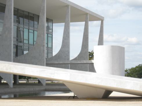 Palácio do Planalto, Brasília, Brazil,1960.