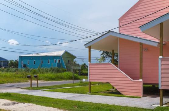 Make It Right, Two Family Home, Location: New Orleans LA, Architect: Frank O Gehry