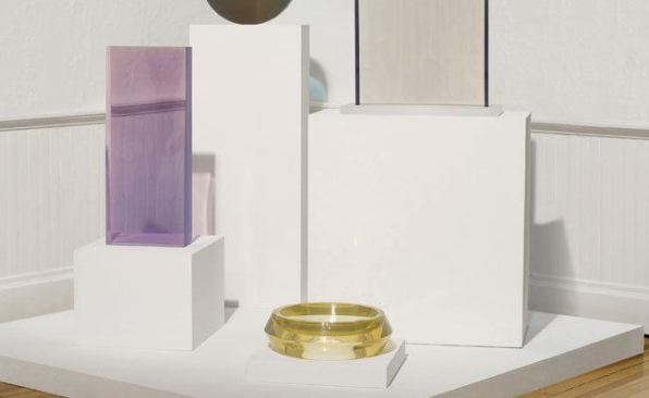 DeWain Valentine pieces from the DeWoody Collection
