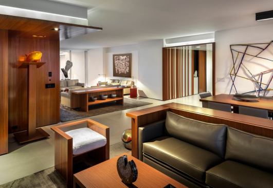 Palm Beach Apartment, a recently completed residential interior in Palm Beach, Fla.