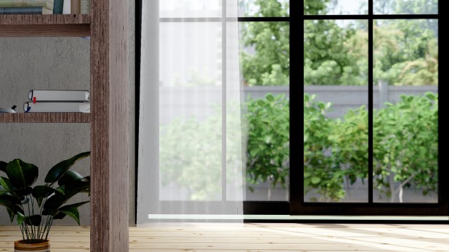 Sliding Door towards Yard