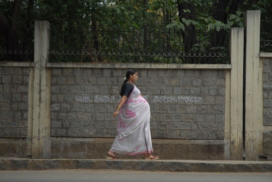 "Woman Wearing Sari" (2006)