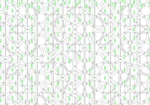 Connection points for the Prosolve tiles