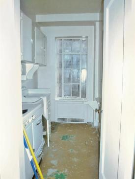 The old kitchen was a separate space. 