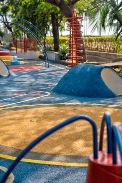 Children's play area in Bandra West, Mumbai
