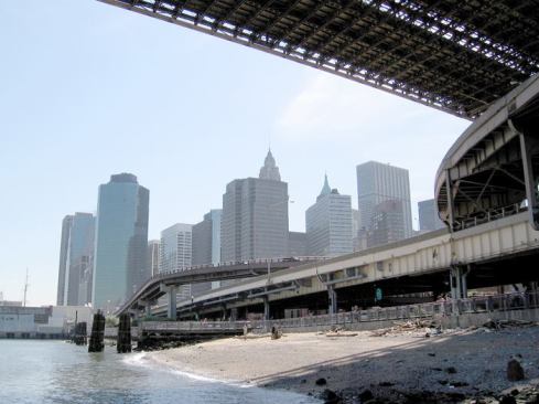 Brooklyn Beach, current conditions.