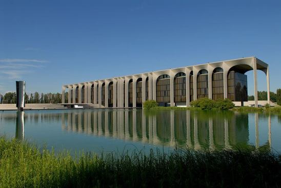Mondadori Group headquarters, Milan, 1975.