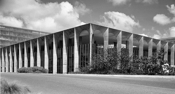 Palicio de Alvorado, Brazil, 1957.
