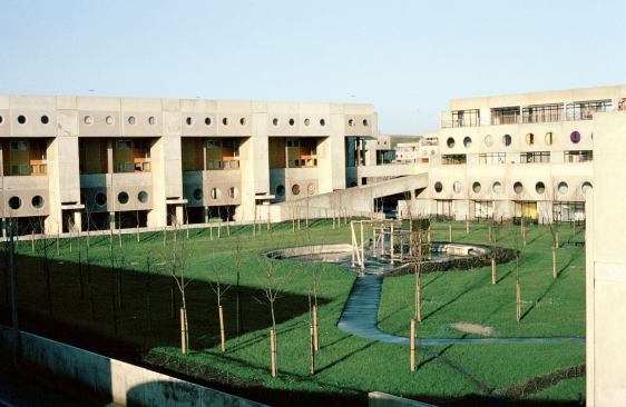 One of the Georgian-style squares.