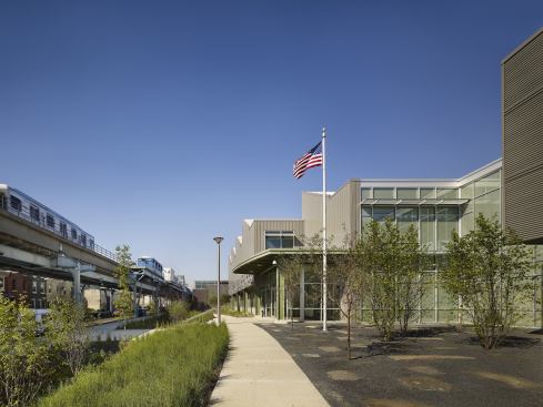 2012 AIA COTE Top Ten Project Kensington High School for the Creative and Performing Arts in Philadelphia, designed by SMP Architects in collaboration with SRK Architects.