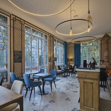 Winter garden reception room