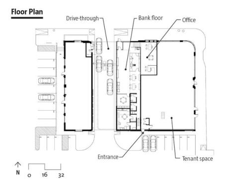 Missouri Bank Brookside branch floor plan