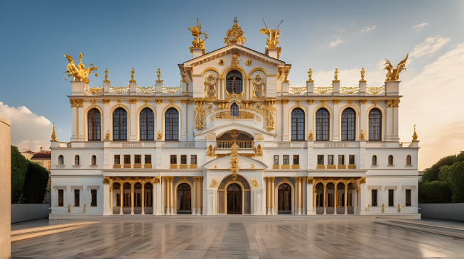 Donald J. Trump Presidential Library Design Proposal in Classical Style, ALTERNATIVE #
M