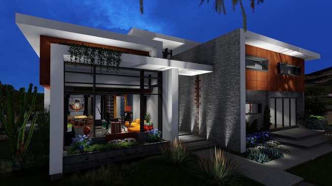 Mid-Century-Modern residence custom design in Phoenix Arizona  