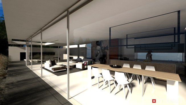 Beautiful modern house located just 100 m. away from the beach,