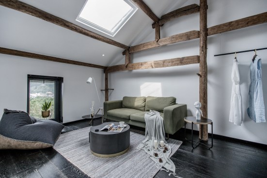 living room of suite