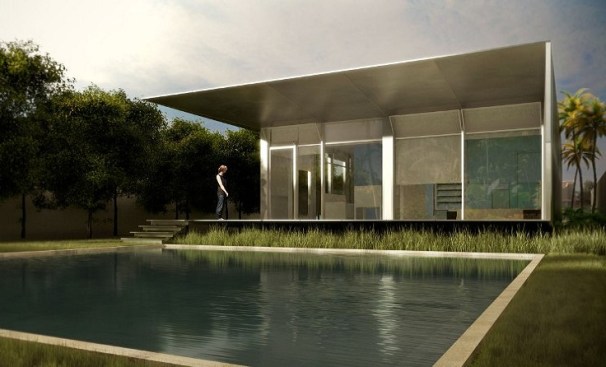 Case Study House rendering.