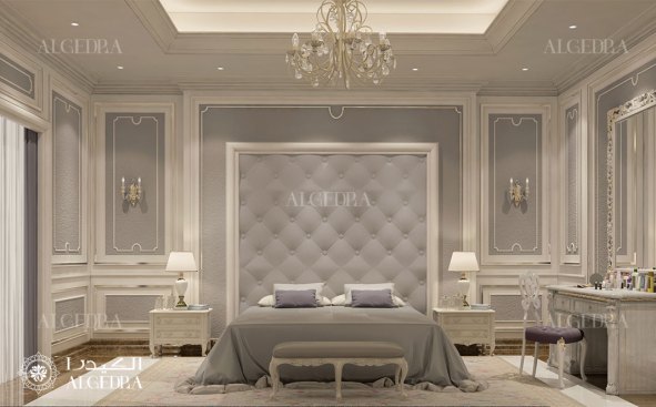 Bedroom design neoclassic style