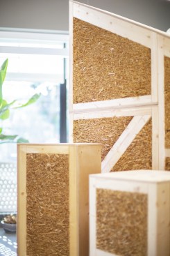 New Framework’s straw structural insulated panels (S-SIP’s)