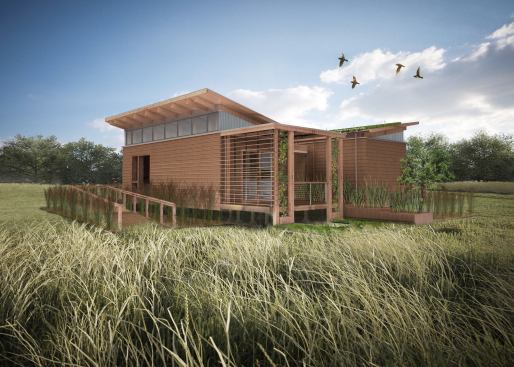 University of Maryland 2011 Solar Decathlon House rendering