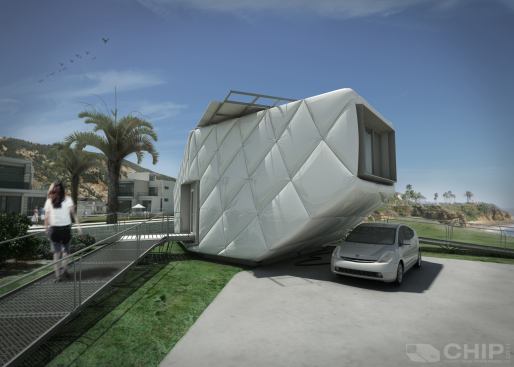 The Southern California Institute of Architecture and California Institute of Technology 2011 Solar Decathlon House rendering
