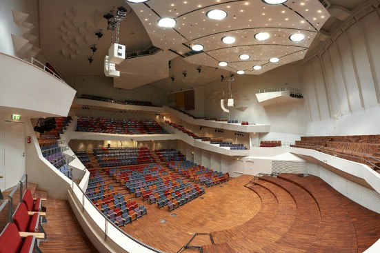 View of auditorium from balcony
