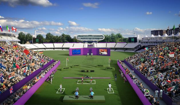Londong 2012 Archery Venue at Lord's Cricket Ground