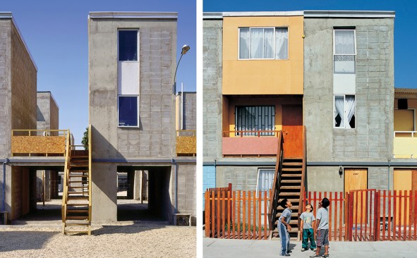 Quinta Monroy Housing in Iquique, Chile