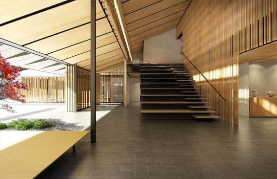 A rendering of the Portland Japanese Garden expansion.