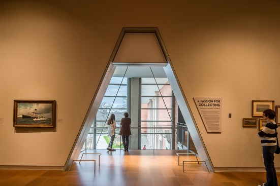 Second-story gallery