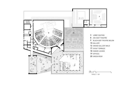 Second-floor plan