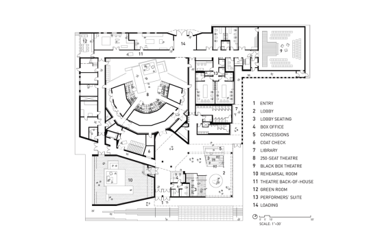 First-floor plan