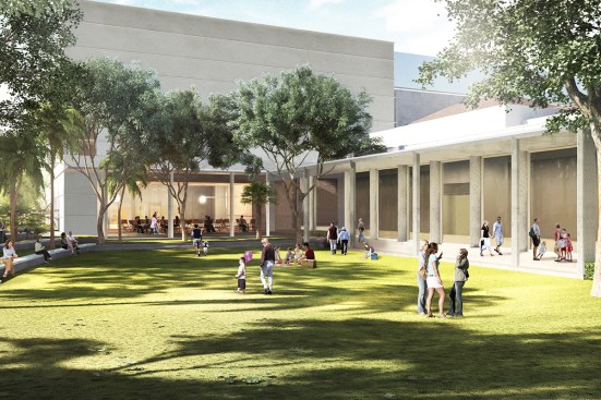 Rendering of the new Norton Museum of Art (Feb. 2016)