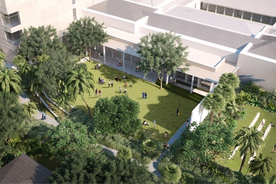 Rendering of the new Norton Museum of Art (Feb. 2016)