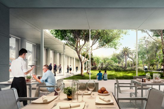 Rendering of the new Norton Museum of Art (Feb. 2016)