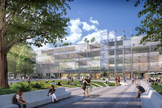 Rendering of Drexel Square