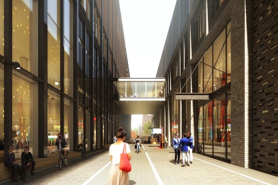 Connection between MEC Hall and UBSB