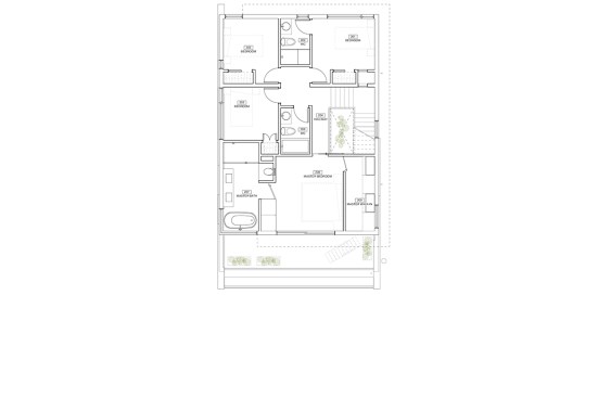 Third-floor plan