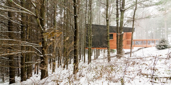 Whitetail Woods Regional Park Camper Cabins, Farmington, Minn., by HGA