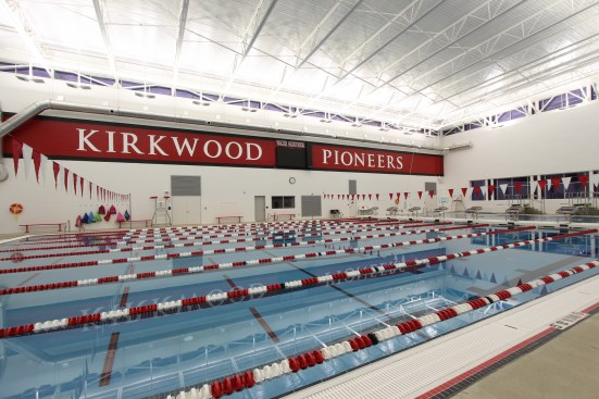 The Walker Natatorium at Kirkwood High School in Kirkwood, Mo.